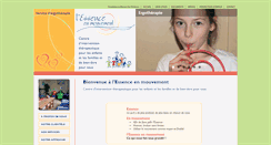 Desktop Screenshot of lessenceenmouvement.org